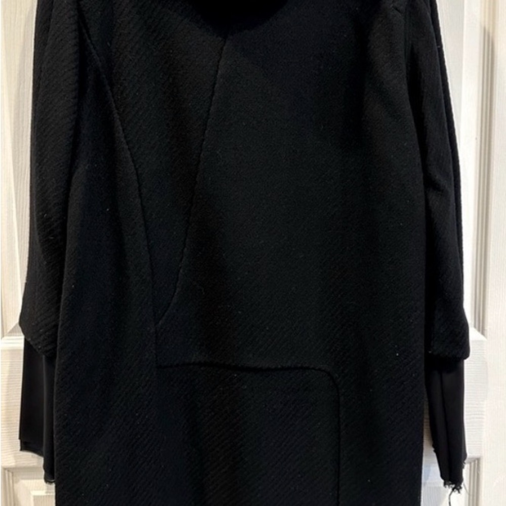 Chapter Layered Wool Long Coat - image 2